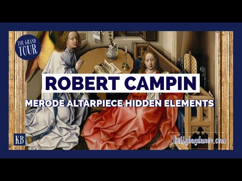 Robert Campin  Merode Altarpiece Hidden Elements