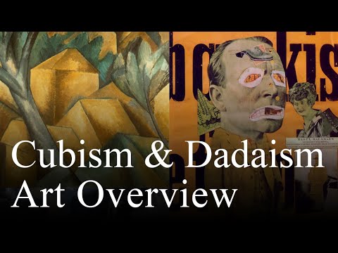 Cubism and Dadaism Art Overview