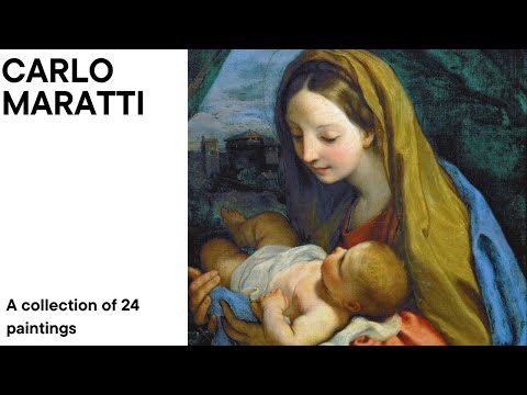 Carlo Maratti A collection of 24 paintings HD