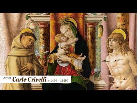 Artist Carlo Crivelli c1430  c1495  Italian Renaissance Painter  WAA