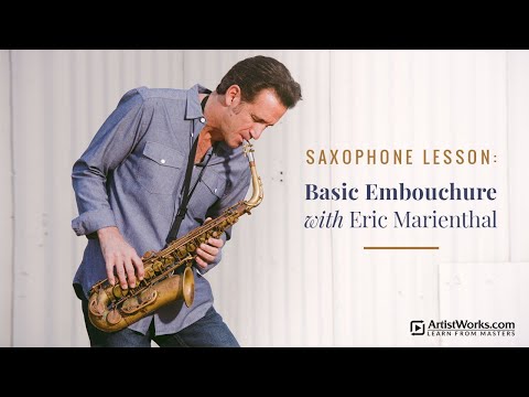Saxophone Lesson Basic Embouchure with Eric Marienthal  ArtistWorks