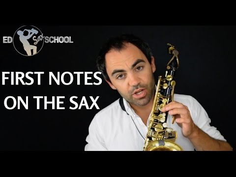 Saxophone Lessons for Beginners  Blowing Your First 3 Notes