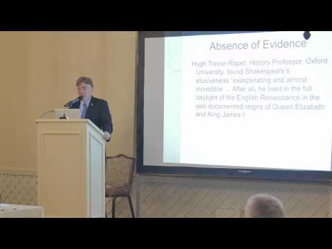 Tom Regnier  The Law of Evidence and the Shakespeare Authorship Question