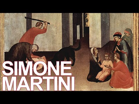 Simone Martini Artworks Gothic Art  Western Medieval Art