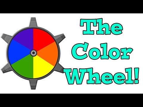 The Color Wheel Song  Learning Colors Song for Kids