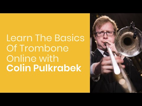 Colin Pulkrabek39s Online Trombone Lessons for Beginners exclusively on ipassio