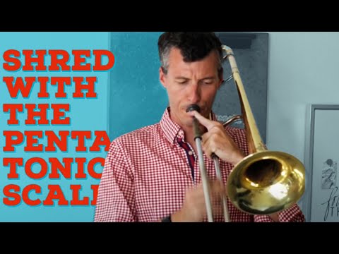 Shred the Pentatonic Scale in 3 Ways For any Instrument Jazz Trombone Lesson with Nick Finzer