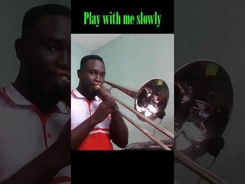 Trombone Lesson F Major Scale on Trombone shorts