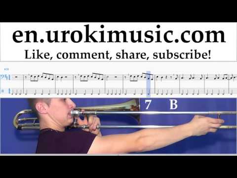 Trombone lessons Shawn Mendes  There39s Nothing Holdin39 Me Back Sheet Music Tutorial Part2 umi352