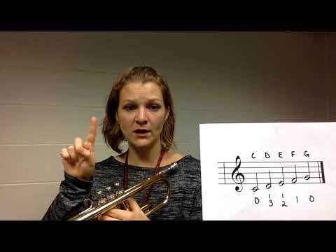 Trumpet First 5 Notes CG