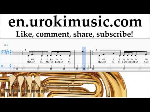 Tuba lessons Camila Cabello  All These Years Sheet Music Tutorial umih352