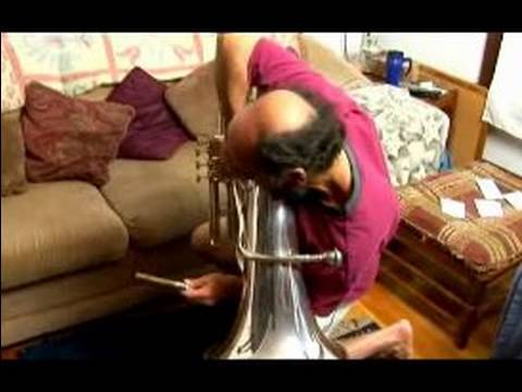 Tuba Lessons Parts of a Tuba  How to Operate Spit Valves in a Tuba