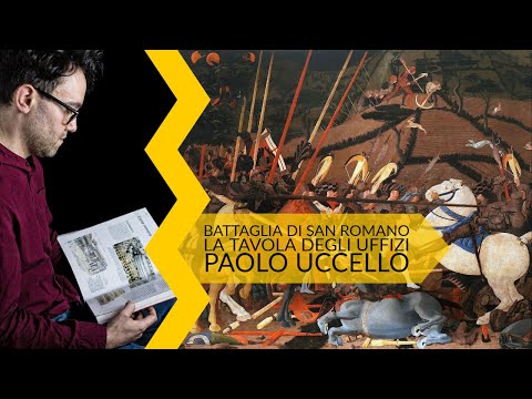 Paolo Uccello  Battaglia di San Romano la tavola degli Uffizi