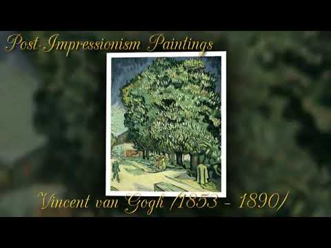 Vincent van Gogh Famous PostImpressionism Painting Masterpieces   Volume 2  Video 1 of 4