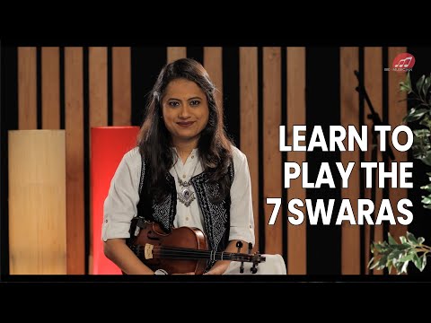 Learn to play the 7 Swaras on Violin  Violin Beginners Course  beAmusicianin
