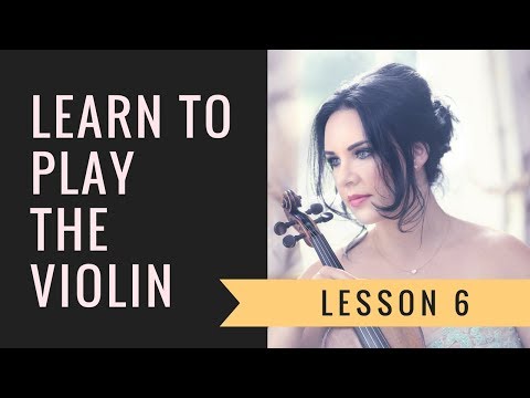 Learn the VIOLIN ONLINE  Lesson 630  Learning the 1st finger notes