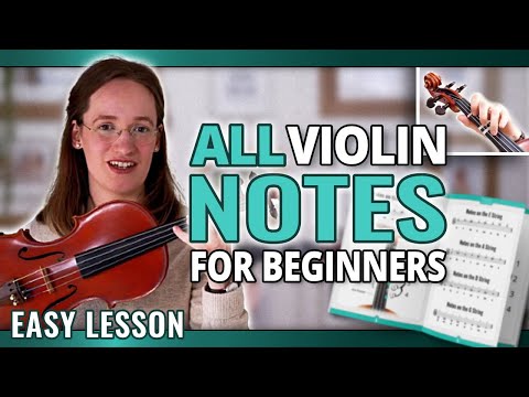 All Violin Notes for Beginners  Easy Violin Lesson