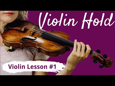 FREE Violin Lesson 1 for Beginners  VIOLIN HOLD