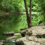 beautiful river scene