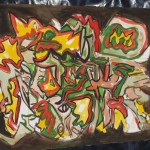 abstract explosion art painting 08