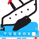 Draw Something Art tugboat