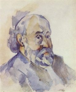 Paintings and Images by Cezanne_Self-portrait