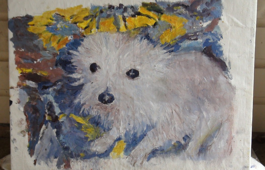 dog paintings for sale