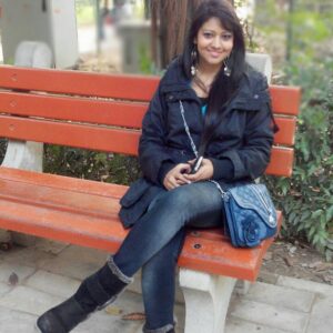 Sangeeta Majumder on bench